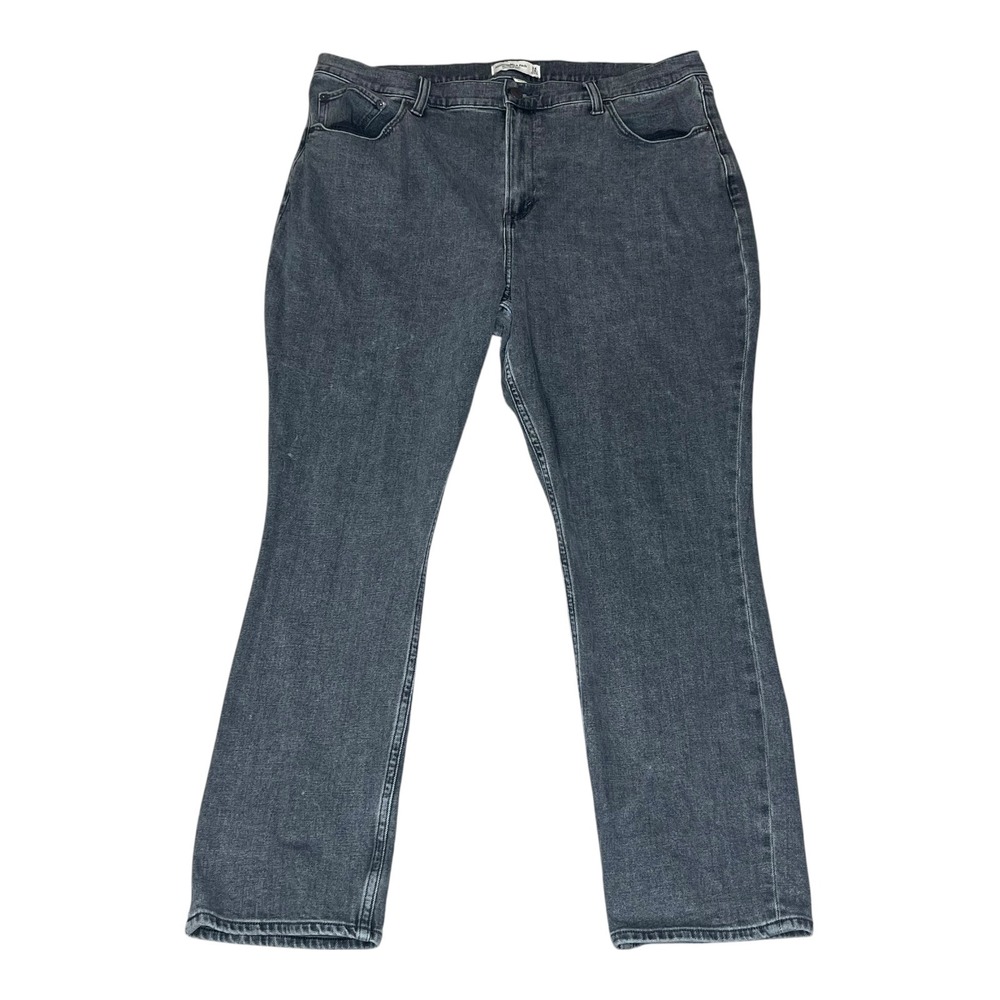 Abercrombie & Fitch Curve Love Slim Straight Ultra High Rise‎ Jeans Black 34 18s